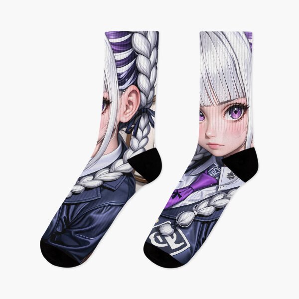 Item preview, Kyoko Kirigiri Danganronpa Anime Girl Purple Eyes School Style designed and sold by mildaclairmo.