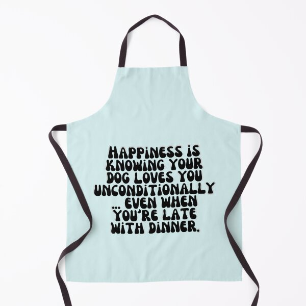 Item preview, Happiness is knowing your dog loves you unconditionally. designed and sold by Paws and Ink Art.