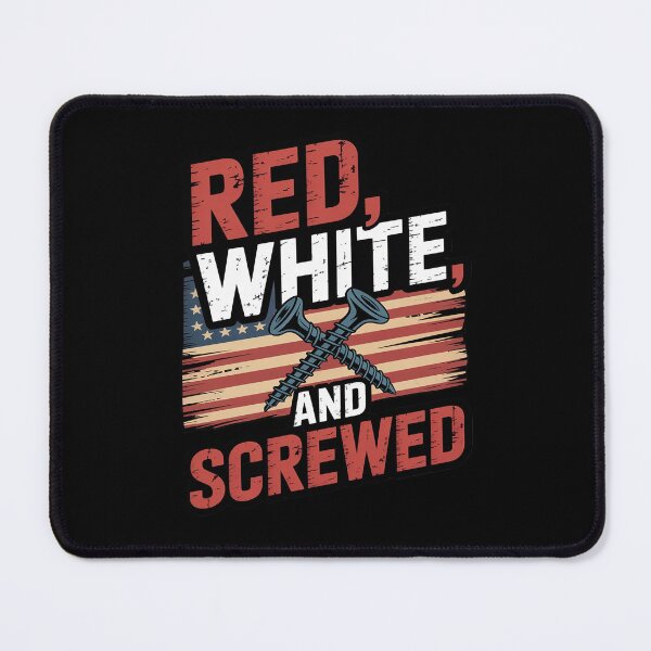 Item preview, Political Flag Shirt, Red White Screwed designed and sold by splindoershop.