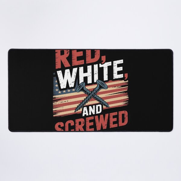Item preview, Political Flag Shirt, Red White Screwed designed and sold by splindoershop.