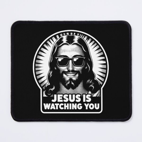 Item preview, Jesus is watching you designed and sold by plushism.