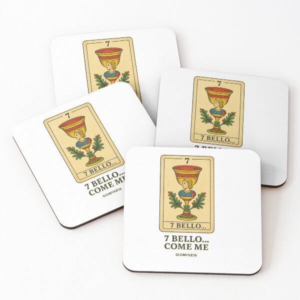 Item preview, "7 Bello… Come Me – Carta Napoletana con stile" designed and sold by Giomyke16.