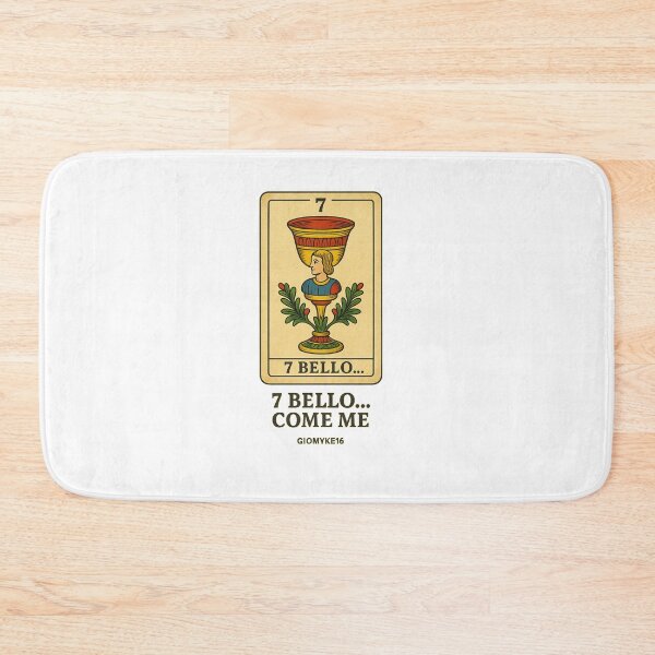 Item preview, "7 Bello… Come Me – Carta Napoletana con stile" designed and sold by Giomyke16.