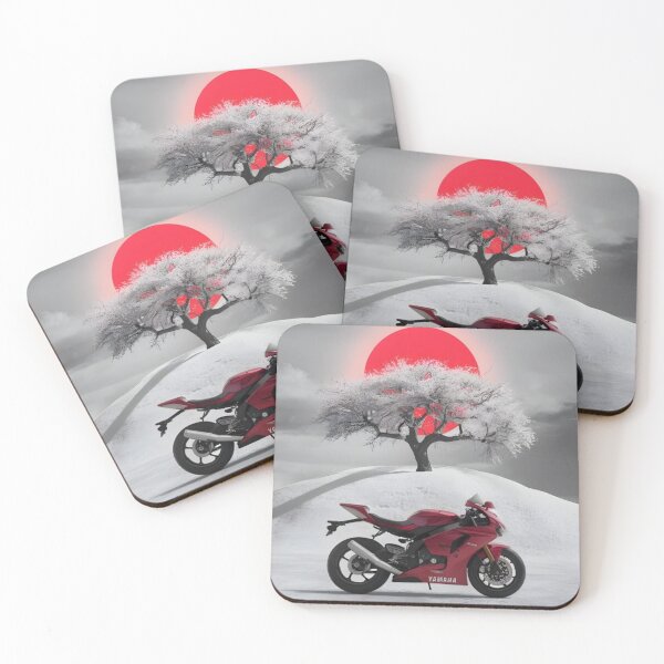 Item preview, R1 Eclipse: Ride Into the Red Pastel pixel gaming landscape totes designed and sold by Lifeinfinityoff.