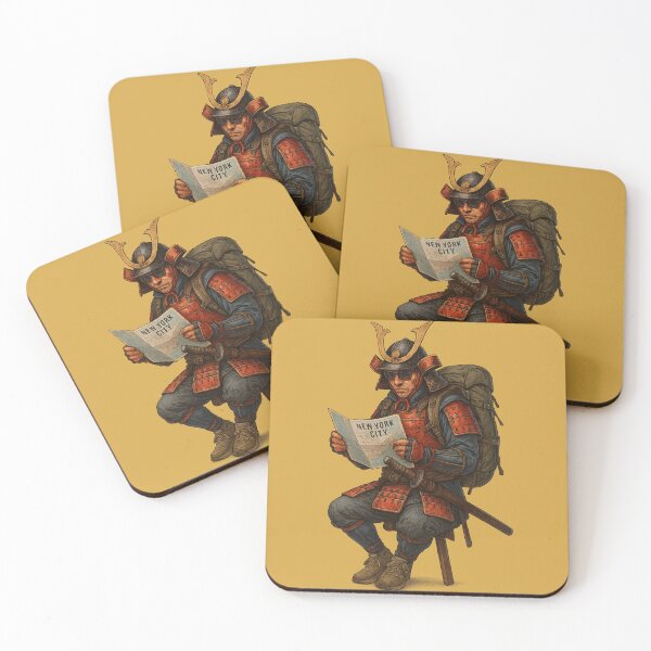 Item preview, Samurai Lost in Manhattan designed and sold by AleTot.