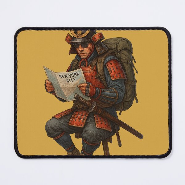 Item preview, Samurai Lost in Manhattan designed and sold by AleTot.
