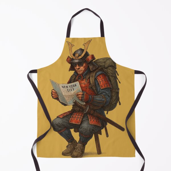 Item preview, Samurai Lost in Manhattan designed and sold by AleTot.