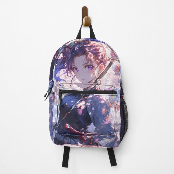 Item preview, Kanao Tsuyuri Demon Slayer Anime Girl Pink Sakura Spring Sword Gaze designed and sold by mildaclairmo.