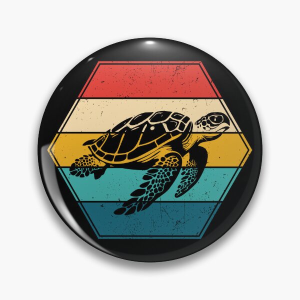 Item preview, Sea Turtle Retro Style Vintage designed and sold by pretty4u.