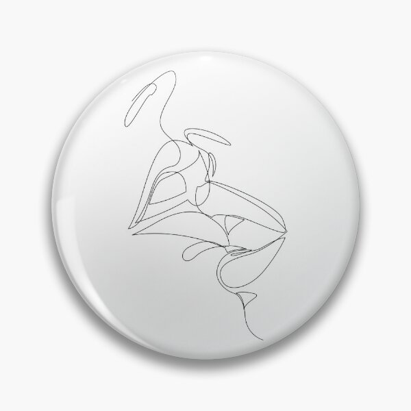 Item preview, Tethered - one line kiss designed and sold by addillum.