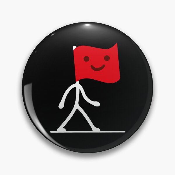 Item preview, Walking Red Flag designed and sold by PaulSDesign.