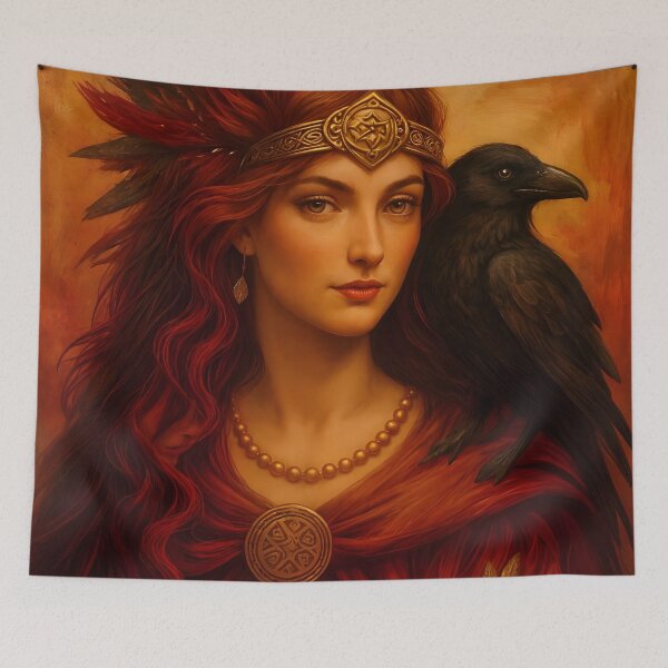 Item preview, Goddess Morrigan designed and sold by SoniaSarkali.