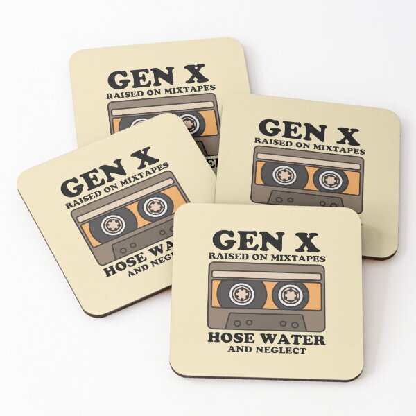 Item preview, Gen X Raised on Mixtapes Hose Water and Neglect designed and sold by NQArtist.