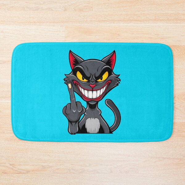 Item preview, Cat shows middle finger designed and sold by HolaJosephina.