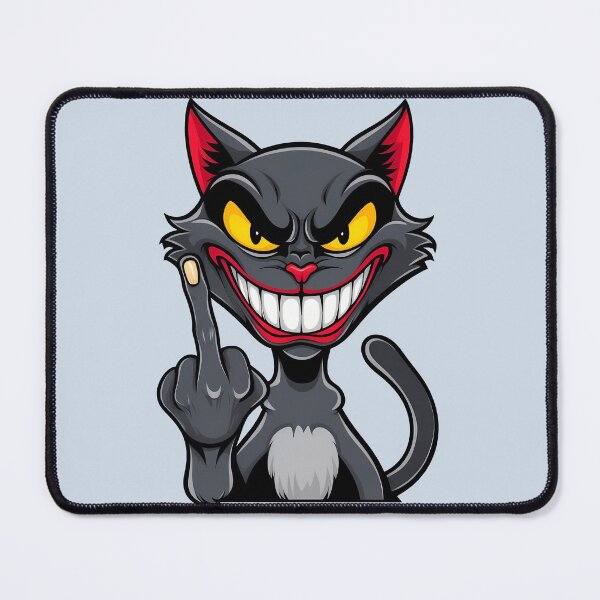 Item preview, Cat shows middle finger designed and sold by HolaJosephina.