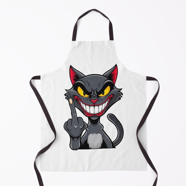 Item preview, Cat shows middle finger designed and sold by HolaJosephina.