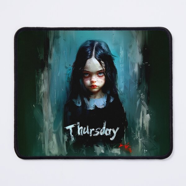 Item preview, Creepy Pretty Girl Abstract Thursday designed and sold by ArtbyJustis.