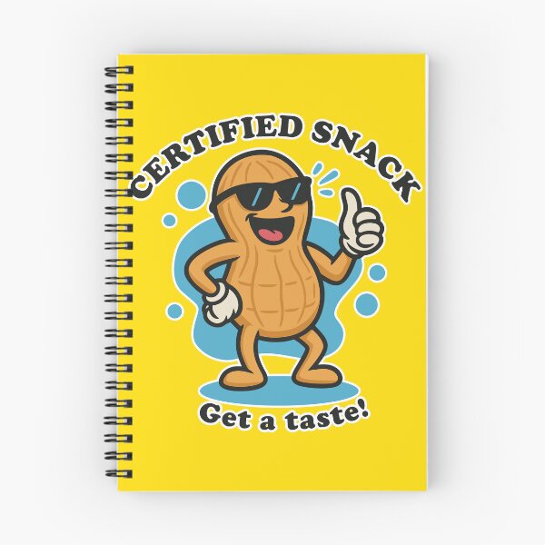 Item preview, Funny Peanut: Get a Taste of this Certified Snack! designed and sold by Happy Puppy Print On Demand.