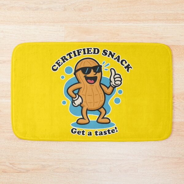Item preview, Funny Peanut: Get a Taste of this Certified Snack! designed and sold by Happy Puppy Print On Demand.