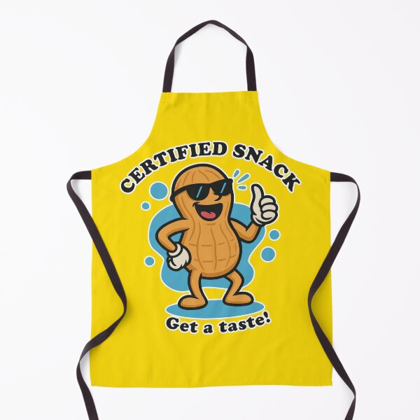 Item preview, Funny Peanut: Get a Taste of this Certified Snack! designed and sold by Happy Puppy Print On Demand.