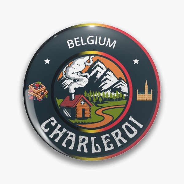 Item preview, Charleroi Belgium Emblem designed and sold by World Designs.