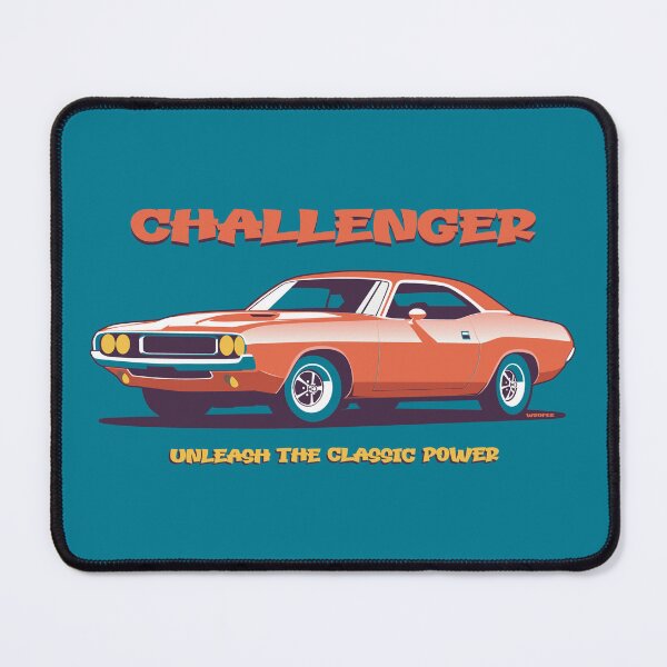 Item preview, Vintage American Muscle Car – Classic Challenger Vibes & V8 Love designed and sold by Rifart Shop.