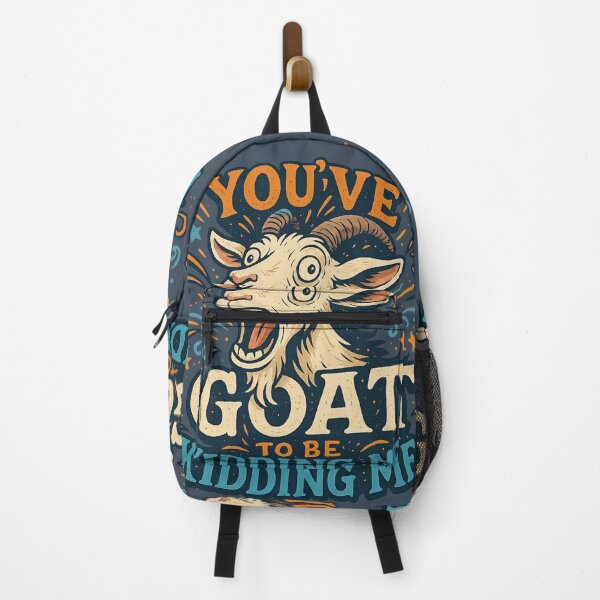 Item preview, You’ve GOAT to Be Kidding Me – Funny Screaming Goat Pun designed and sold by GirlyPopped.