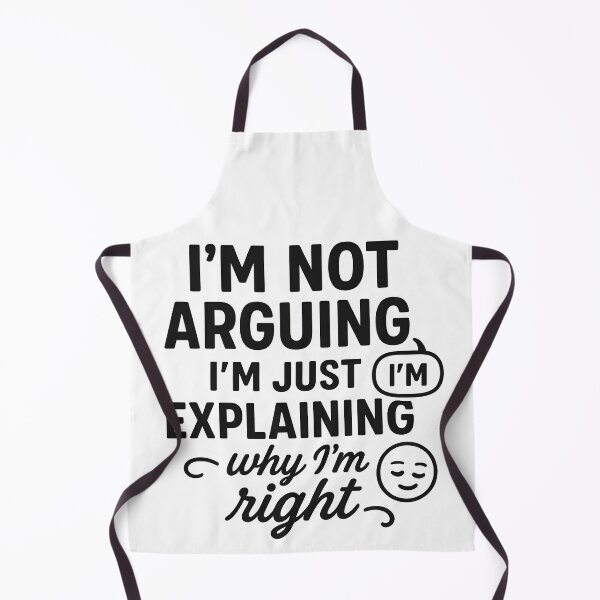 Item preview, I'm Not Arguing – I'm Just Right designed and sold by Pekus.