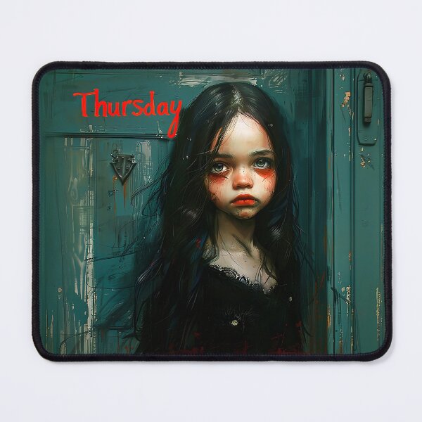 Item preview, Creepy Pretty Girl Thursday designed and sold by ArtbyJustis.