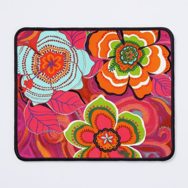 Item preview, Retro Hippy Flowers designed and sold by ViaARTfactory.