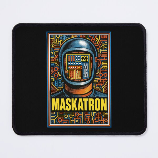 Item preview, Maskatron designed and sold by MochoBCN - GENUINE ART OF THE HIGHEST QUALITY .