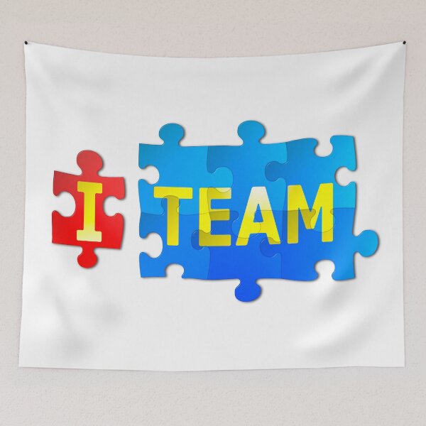 Item preview, Team and I Jigsaw Puzzle designed and sold by MarkUK97.