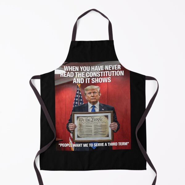 Item preview, Political Satire T-Shirt, Trump Constitution Third Term designed and sold by splindoershop.