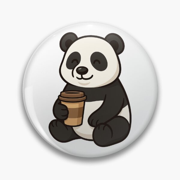Item preview, Panda With Coffee designed and sold by k3rstman1.