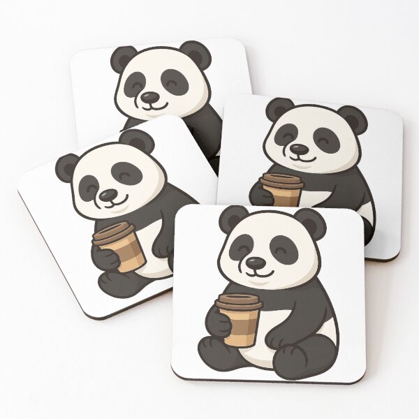Item preview, Panda With Coffee designed and sold by k3rstman1.