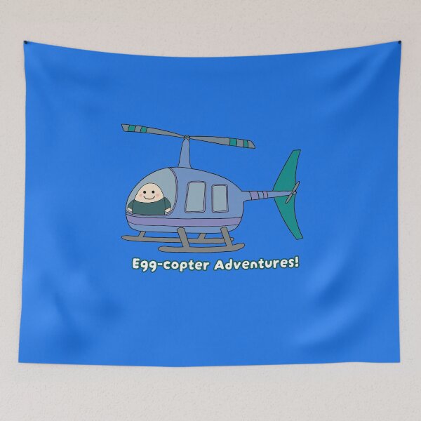 Item preview, Egg-copter Adventures! designed and sold by PandaVibe Prints.