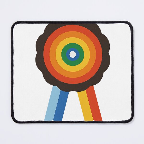 Item preview, Inclusive Pride Rosette – Full LGBTQ+ Flag Ribbon Badge designed and sold by Dark Side of The Merch.