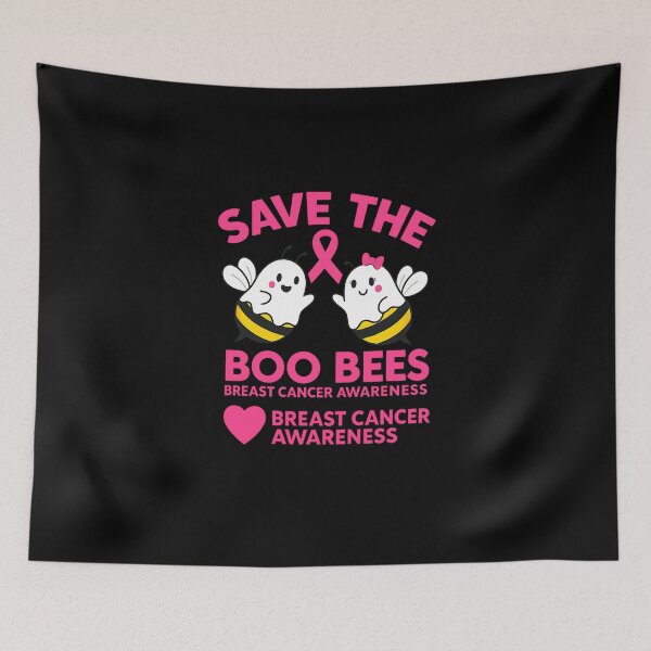 Item preview, Save The Boobees Boo Bees Breast Cancer Halloween Women designed and sold by MOHITSALVI.