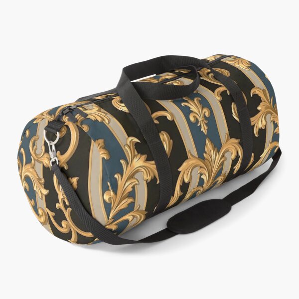 Item preview, Blue & Black Striped Rococo designed and sold by DesignsByPrnces.