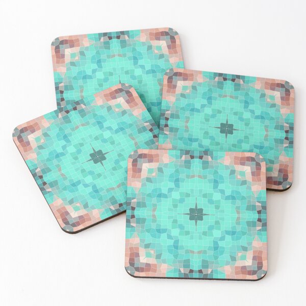 Item preview, Abstract Mosaic Kaleidoscopic Distortion designed and sold by ObsidianDaz.