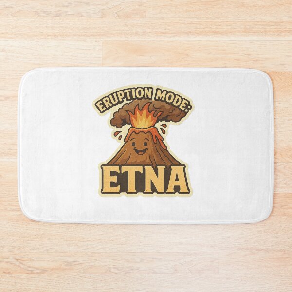 Item preview, Eruption Mode: Etna – Funny Volcano  designed and sold by ZygGDesign.