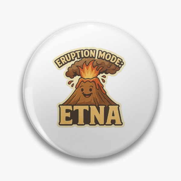 Item preview, Eruption Mode: Etna – Funny Volcano  designed and sold by ZygGDesign.
