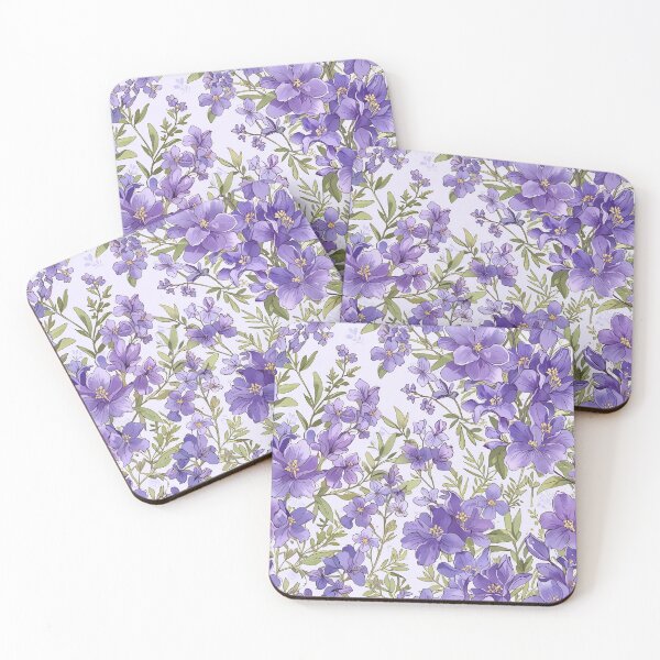 Item preview, Purple Floral designed and sold by CoolPixels.