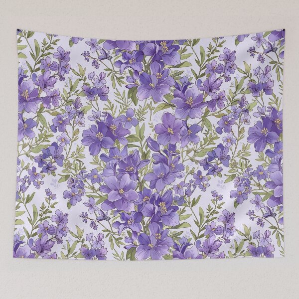 Item preview, Purple Floral designed and sold by CoolPixels.