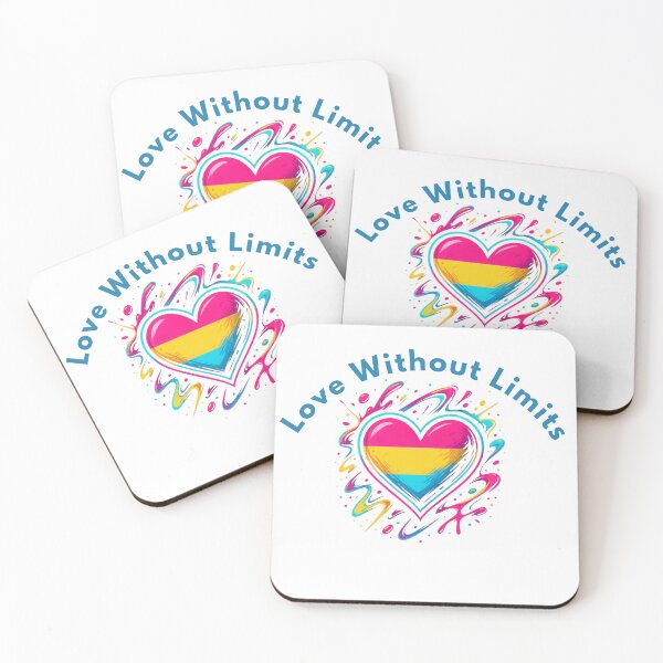 Item preview, Pansexual Love without Limits designed and sold by Feathers and Flair.