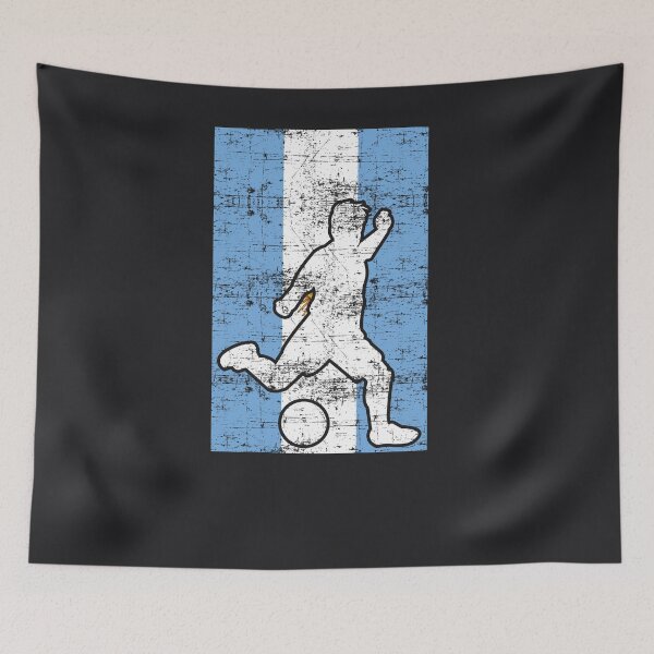 Item preview, Argentina Flag Soccer Player designed and sold by melsens.