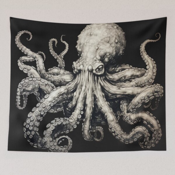 Item preview, radi octopus 1 designed and sold by ARTistCyberello.