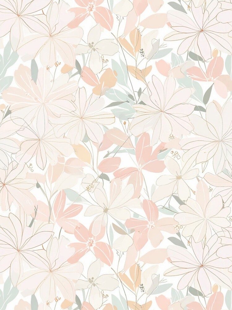 Thumbnail 4 of 4, iPhone Case, Simple Flower Design designed and sold by CoolPixels.
