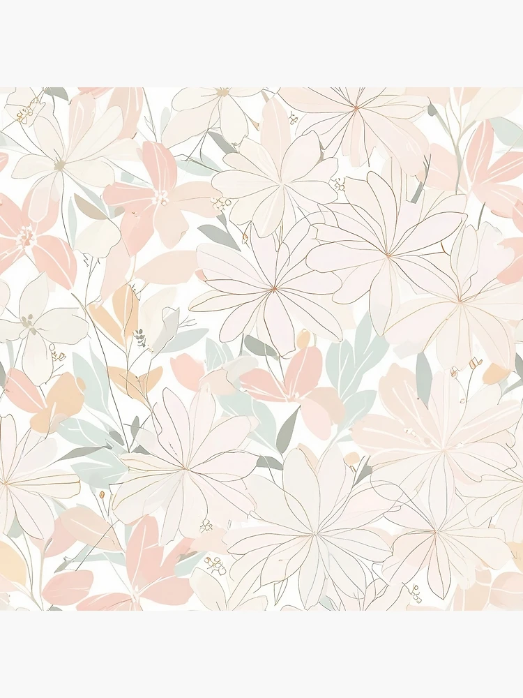 Thumbnail 3 of 3, Poster, Simple Flower Design designed and sold by CoolPixels.