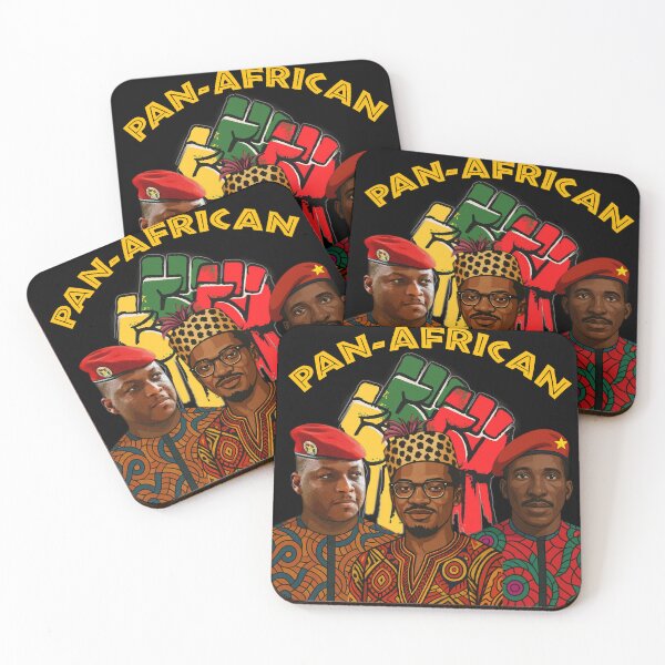 Item preview, Pan-African leaders Ibrahim Traore Thomas Sankara Patrice Lumumba designed and sold by Youngkev-arts.